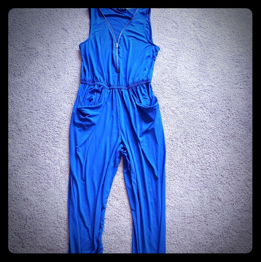 Beautiful blue romper